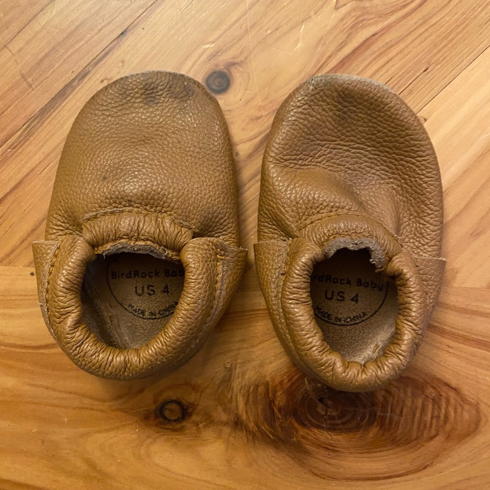 Bird Rock Baby Leather Moccasins